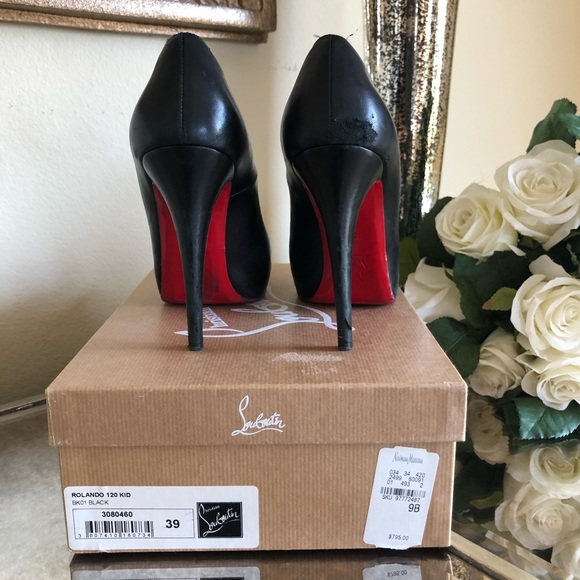Christian Louboutin Rolando sz 39 - Picture 2 of 5